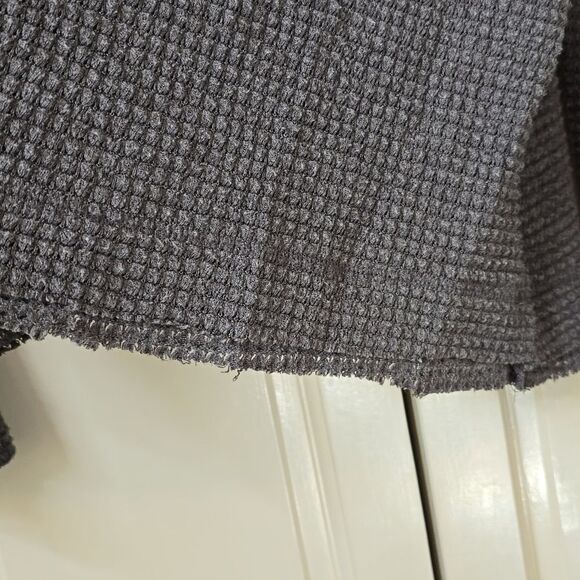 Boho StyleGray Textured Knit Sweater. NWOT - Picture 4 of 5